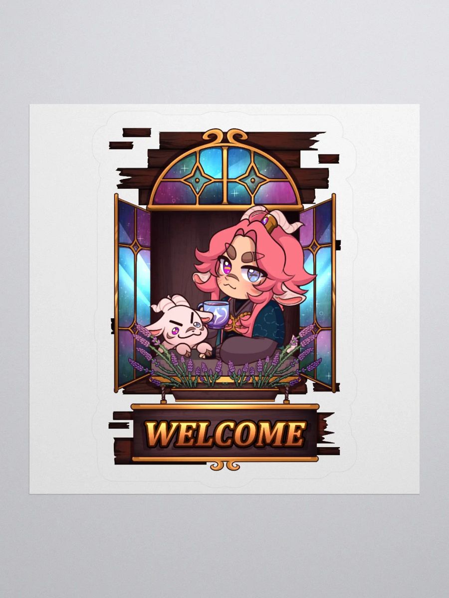 Welcome Taveller! | Kiss Cut Sticker product image (1)