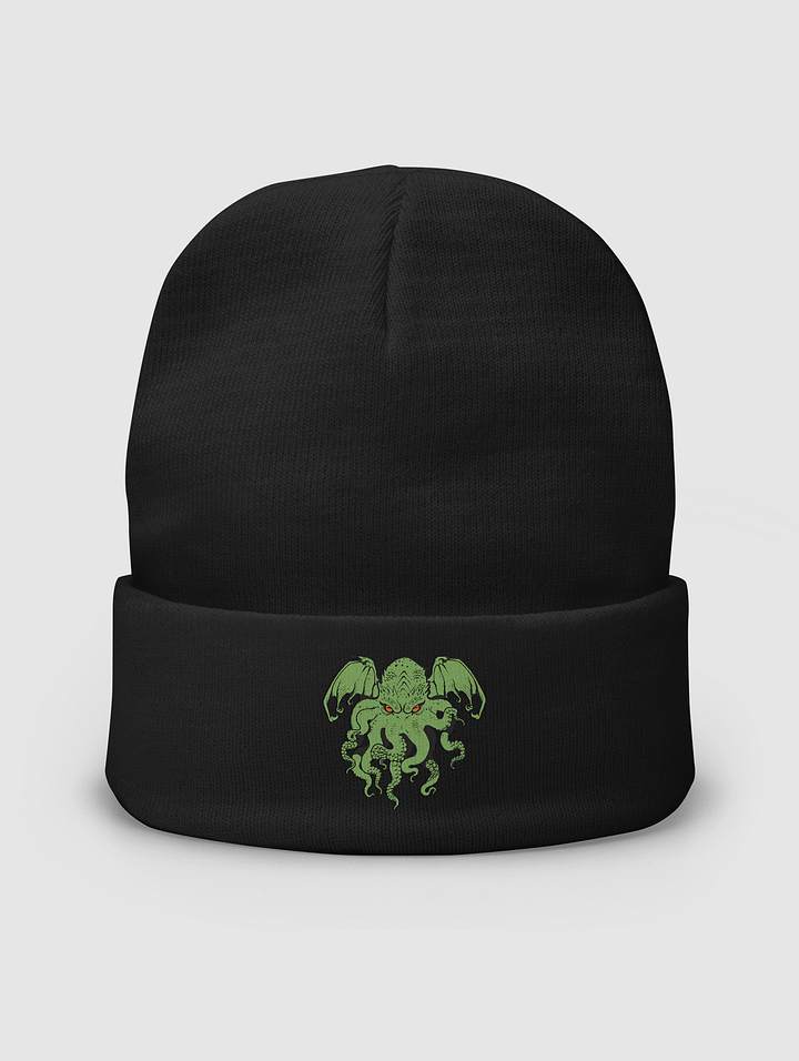 [DEN SUPPLIES] Embroidered Beanie 3 product image (1)