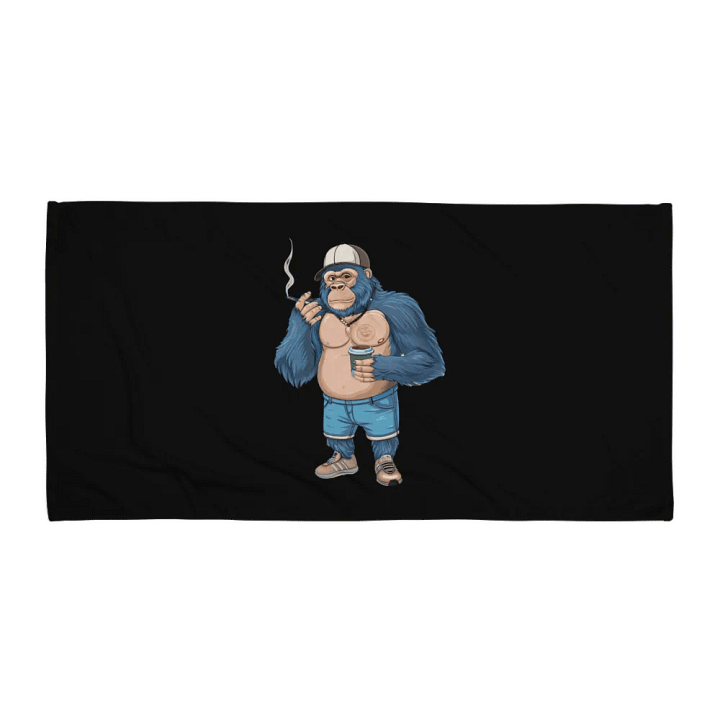 Blue Gorilla Sublimated Towel product image (1)