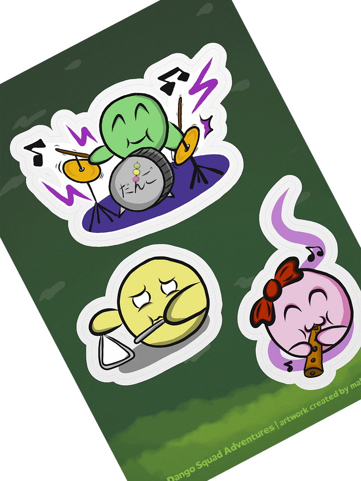 Dango Band - Kiss Cut Sticker Sheet product image (2)