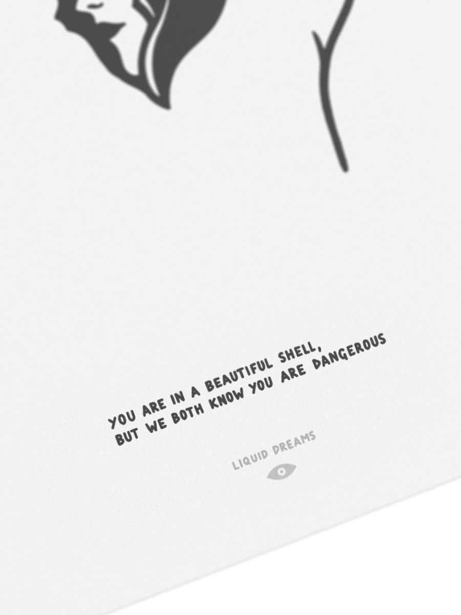 you are beautiful art print product image (3)