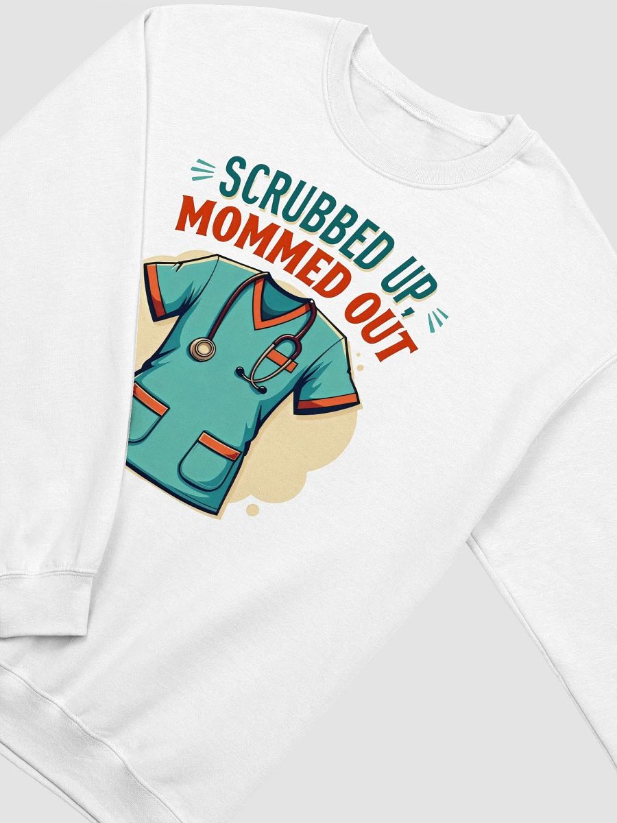 Mom med Out Medical Scrub Top Sweatshirt product image (11)