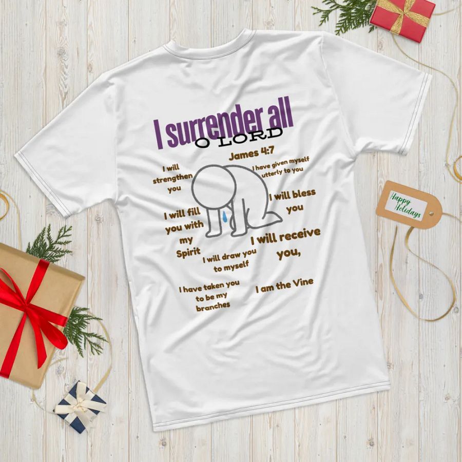 I surrender all to jesus Crew Neck T-Shirt product image (11)