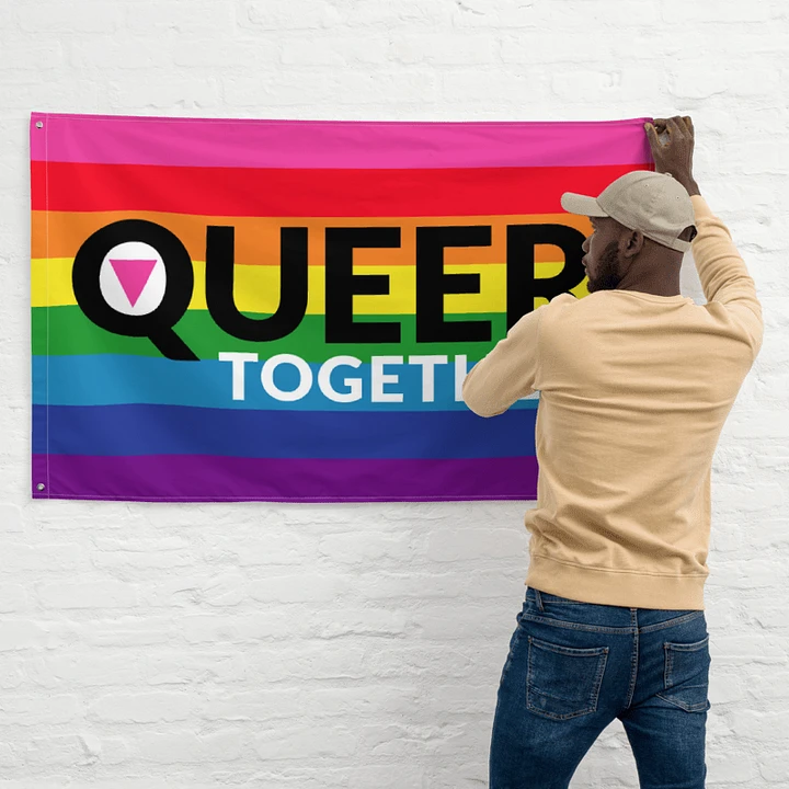 Queer Together Rainbow Pride Flag product image (2)