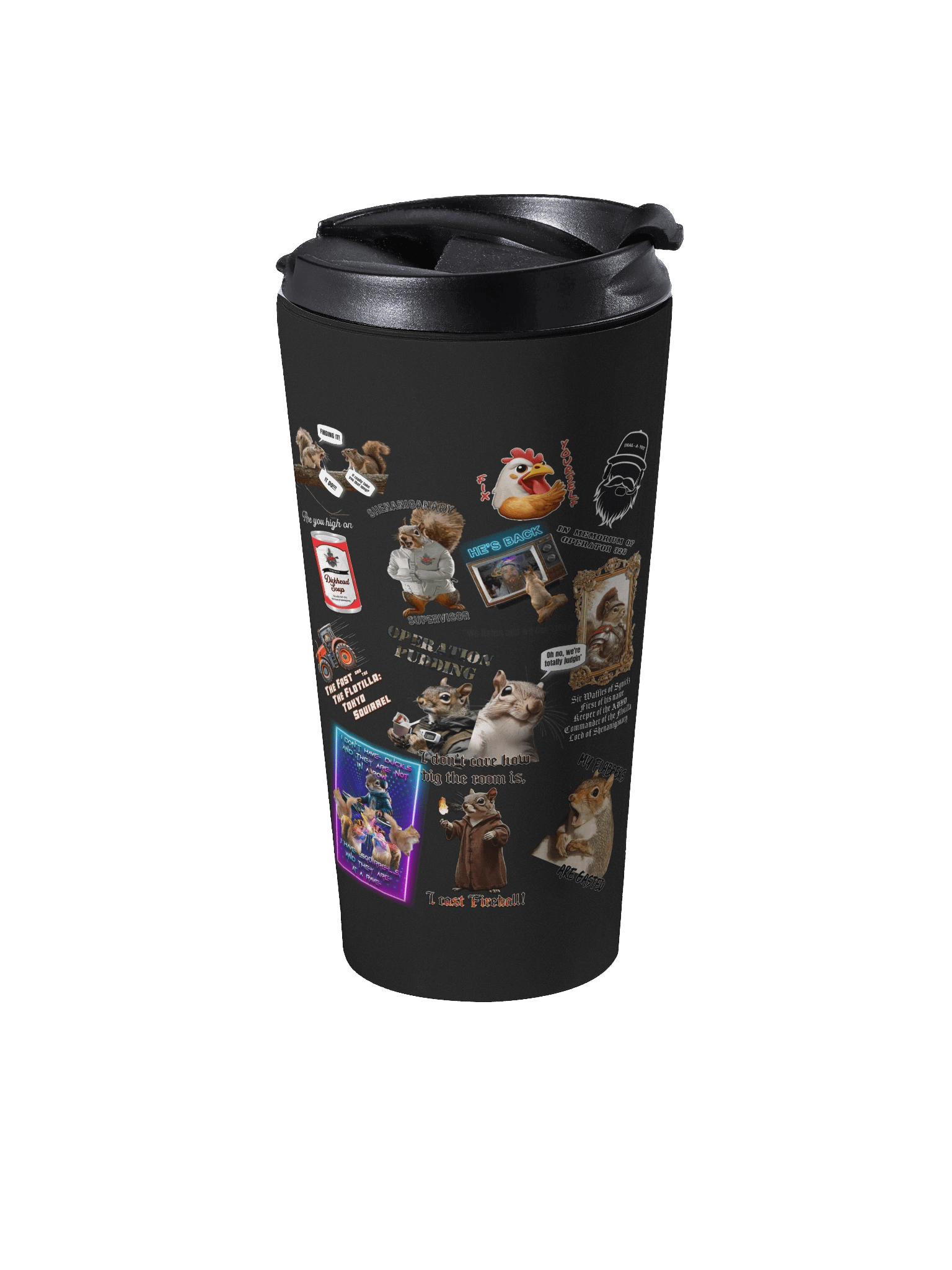 Sticker Bomb 2 - Travel Mug product image (2)