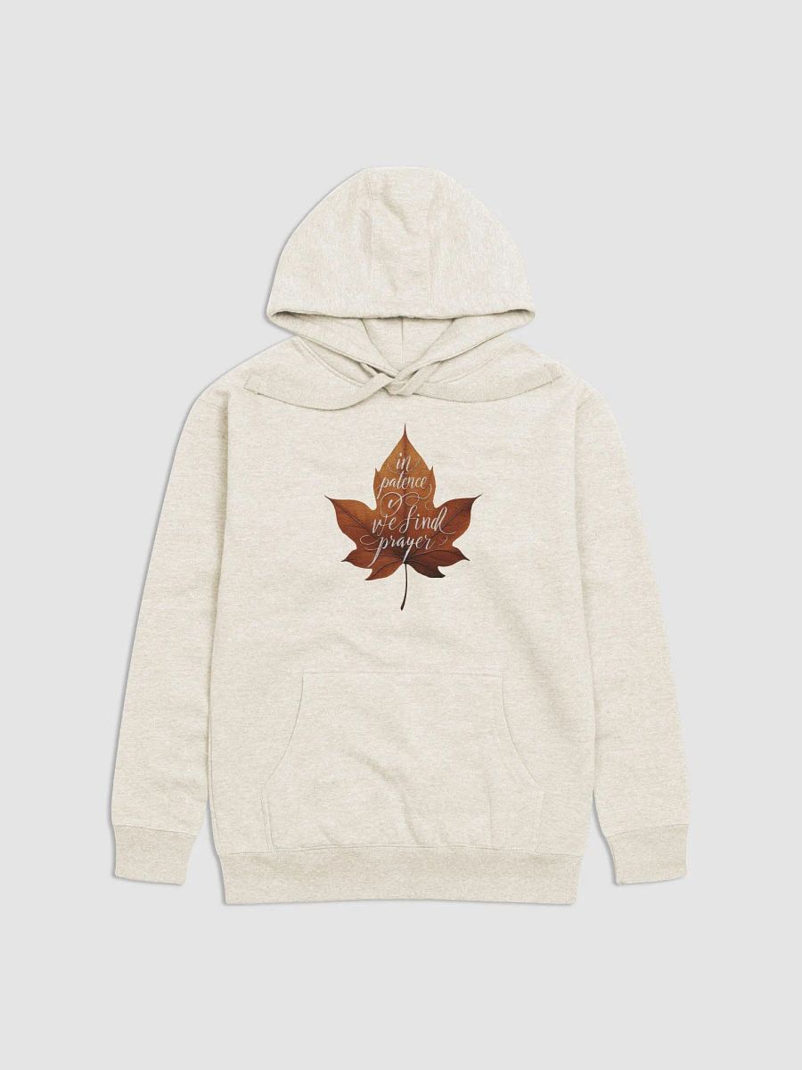 Maple Leaf Prayer Unisex Hoodie product image (1)