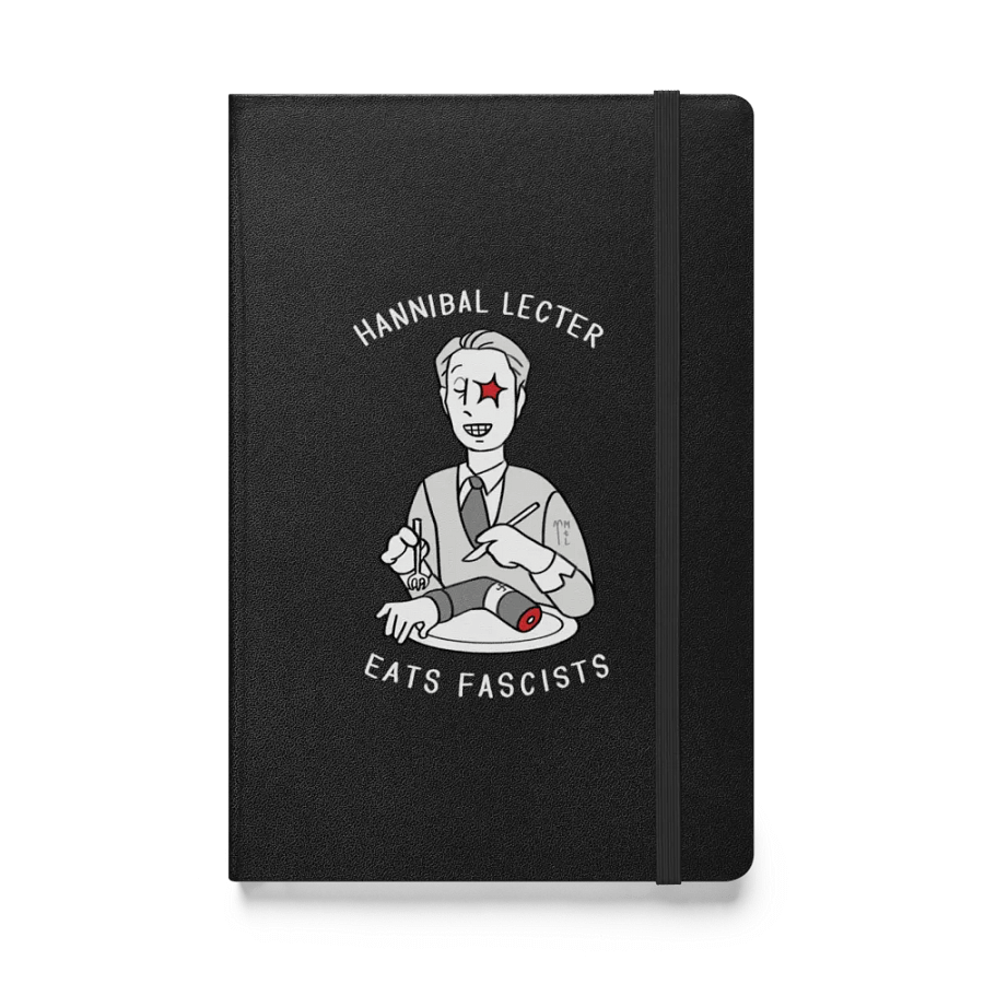 Hannibal Lecter Eats Fascists ☆ Notebook product image (1)