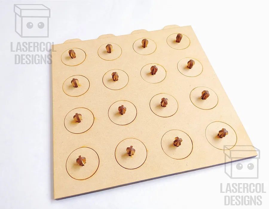 Memory Game (Animals) Version 1 - Laser Cut Files product image (8)