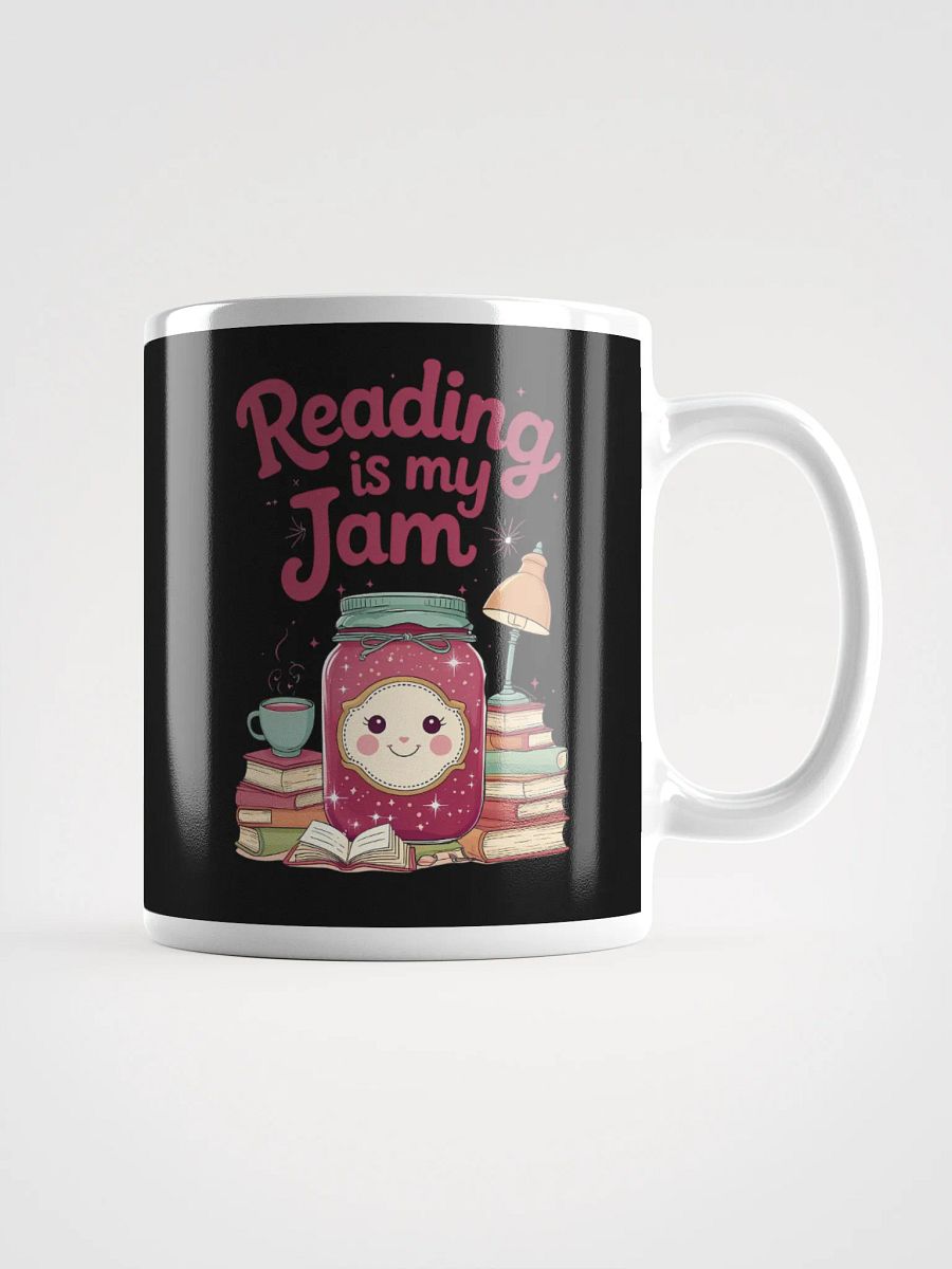 Reading Is My Jam – Cute Book Lover Mug for Readers and Bibliophiles product image (1)