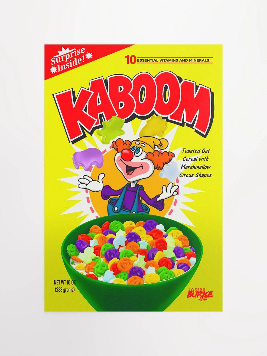 🥣 Saturday Morning Breakfast Kaboom! 12x18 Fine Art Print 🥣 product image (4)