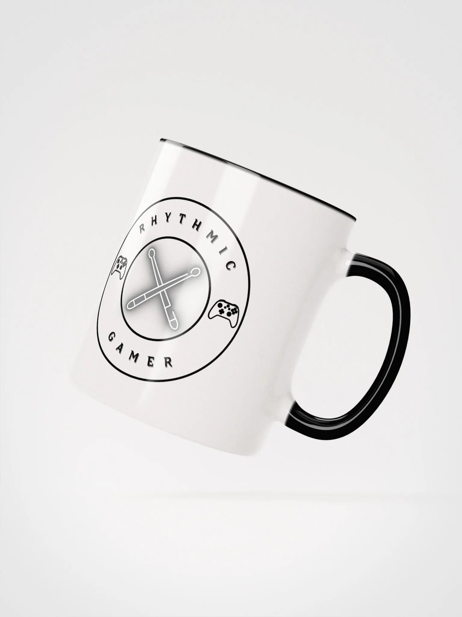 RhythmicGamer 11oz text logo mug product image (17)