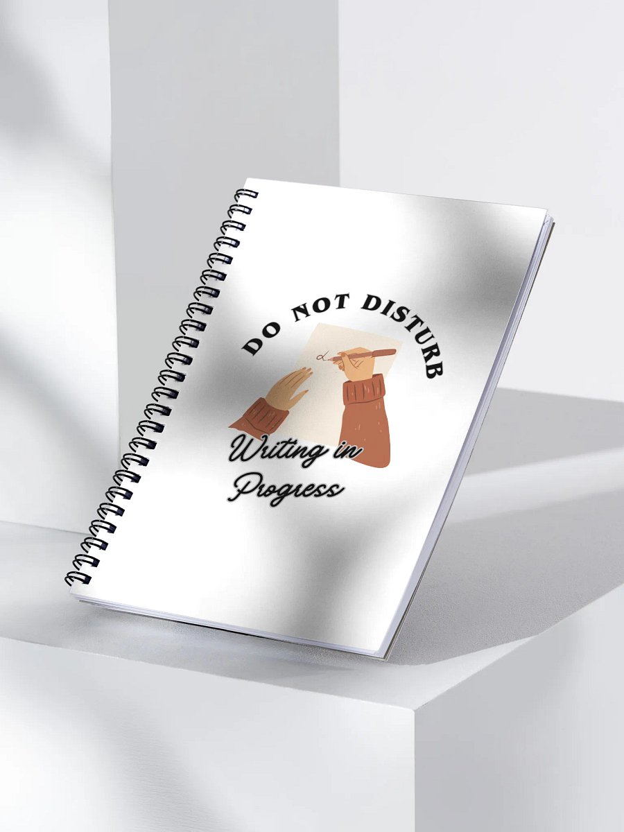 Do Not Disturb: Writing in Progress Notebook product image (3)