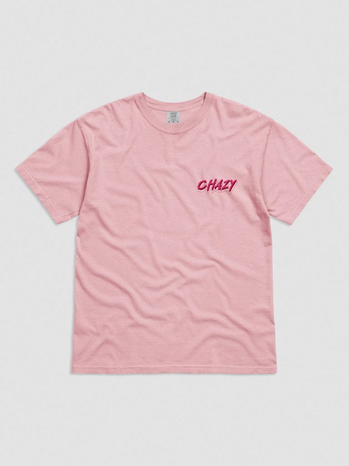 Embroidered Chazy pink T-shirt product image (2)