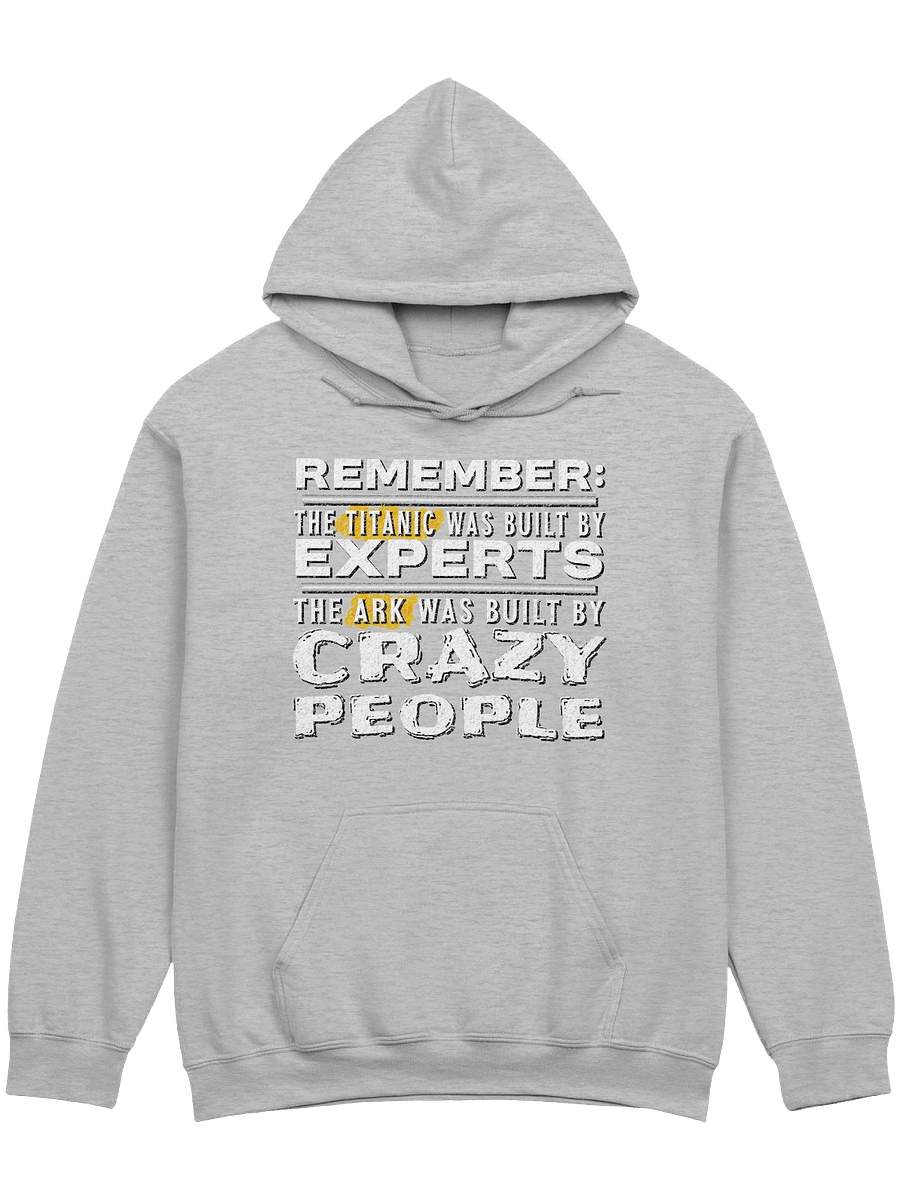 The Ark Was Built By Crazy People Hoodie product image (1)