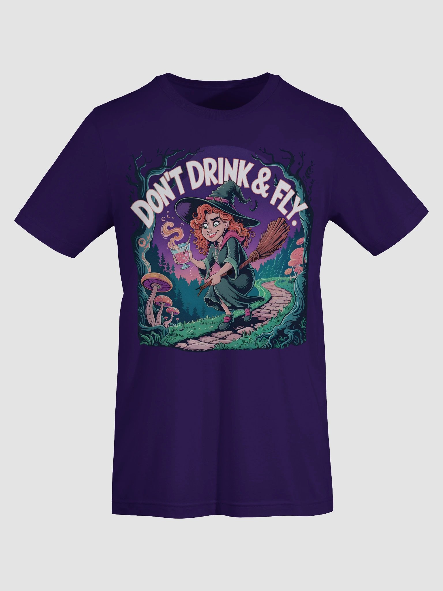 Whimsical Witch Forest T-Shirt product image (13)