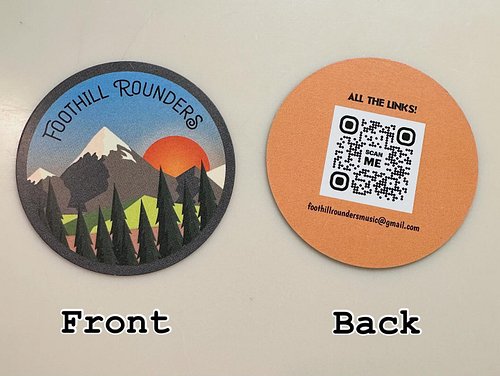 Cute little “band info cards” acquired. I ordered a small batch in case I missed something important. Did I miss anything imp...