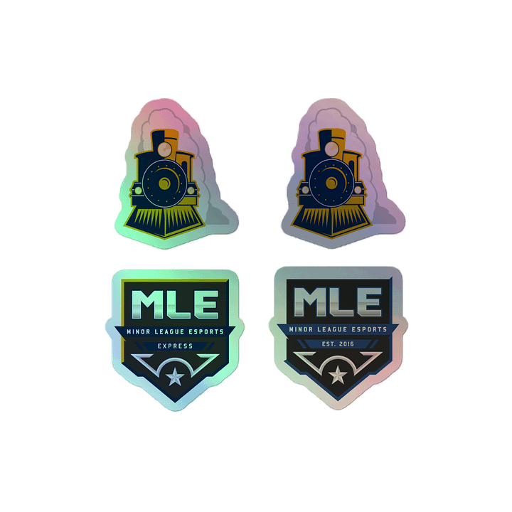Express Holographic Sticker Set product image (2)