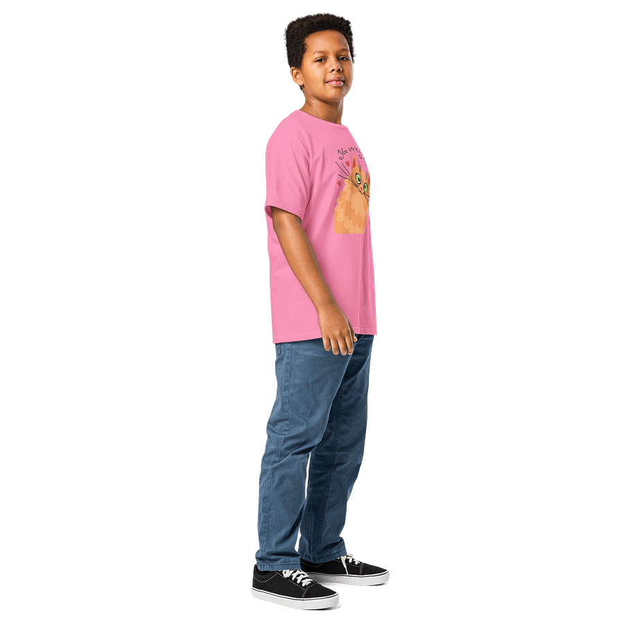 Kids T-Shirt Lovely Red Cat Graphic product image (5)