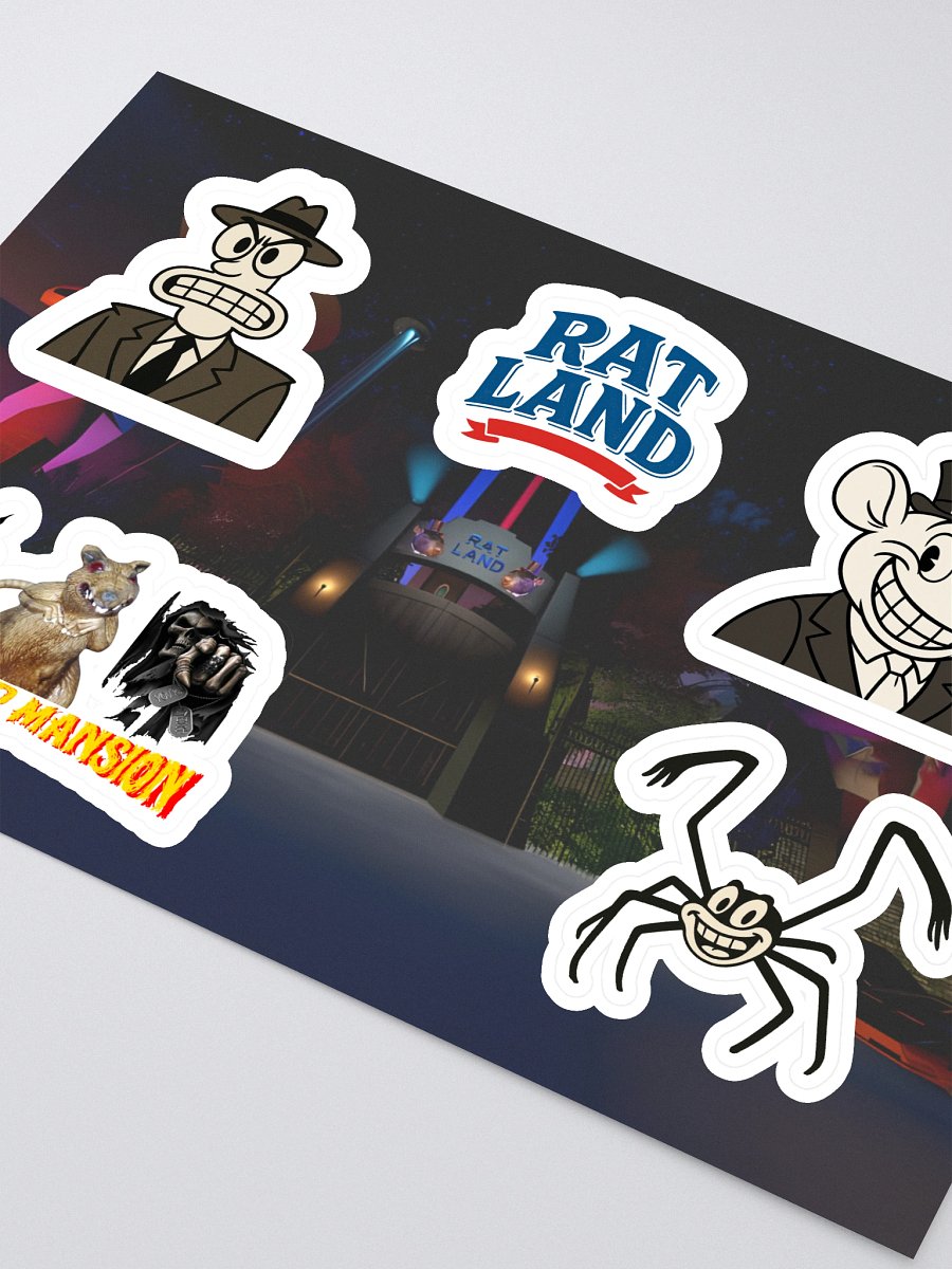 RAT LAND STICKER SHEET 1 product image (3)