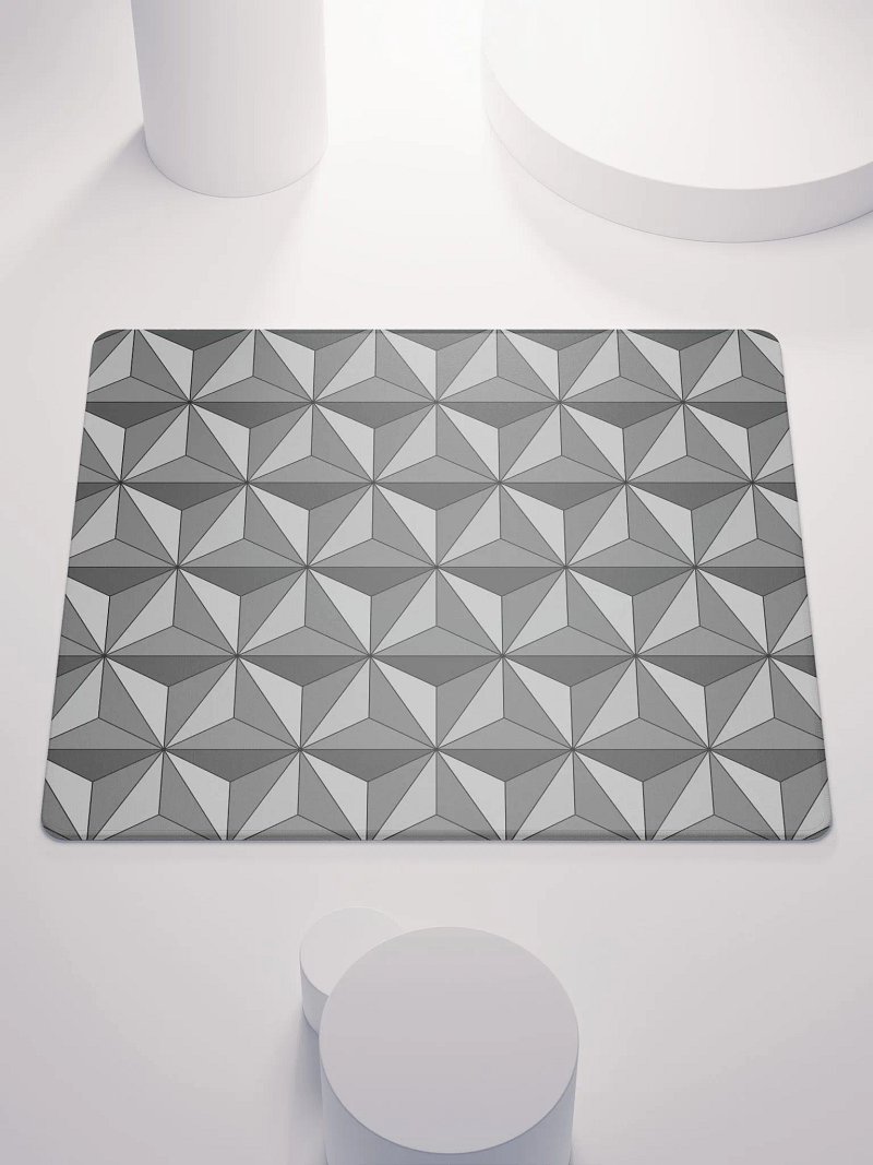 Spaceship Earth Inspired Desktop Mat
