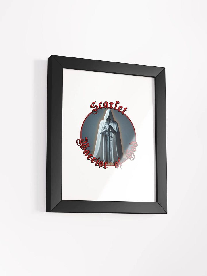 scarlets framed poster product image (4)