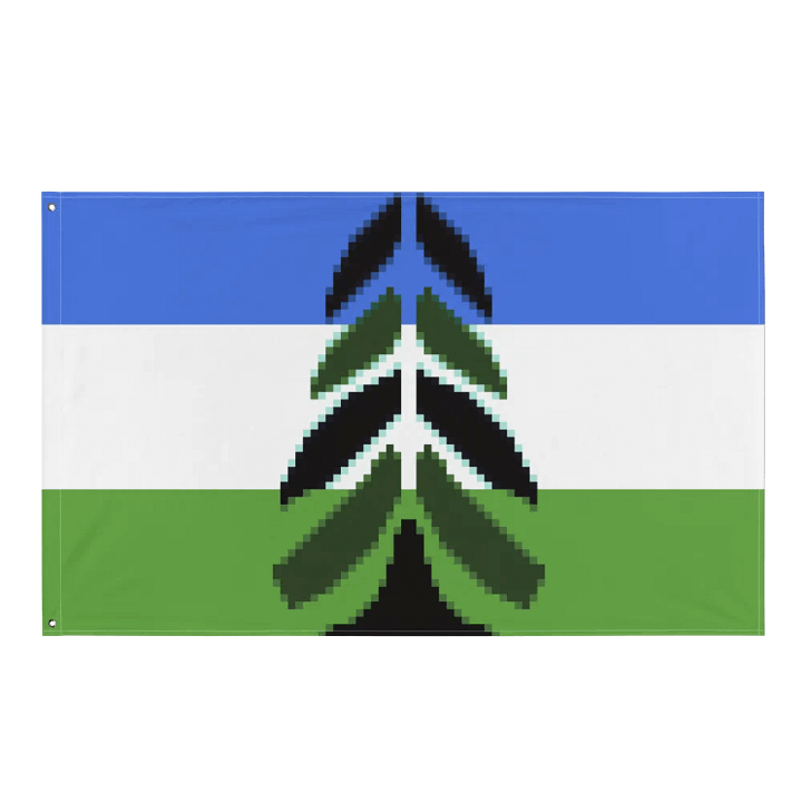 Pixel Chevron Cascadia flag product image (1)
