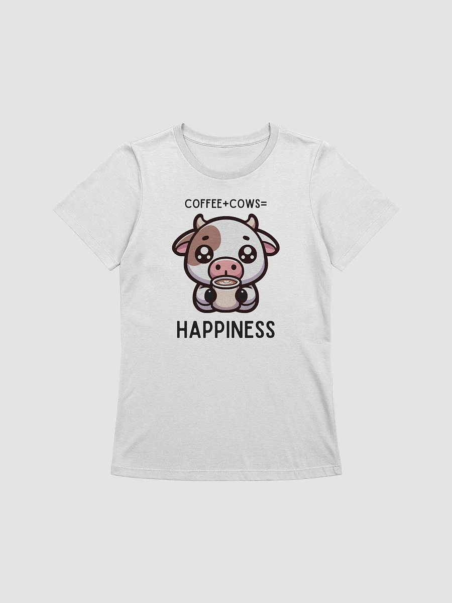Coffee and Cows is Happiness Tshirt- Relaxed Fit product image (1)