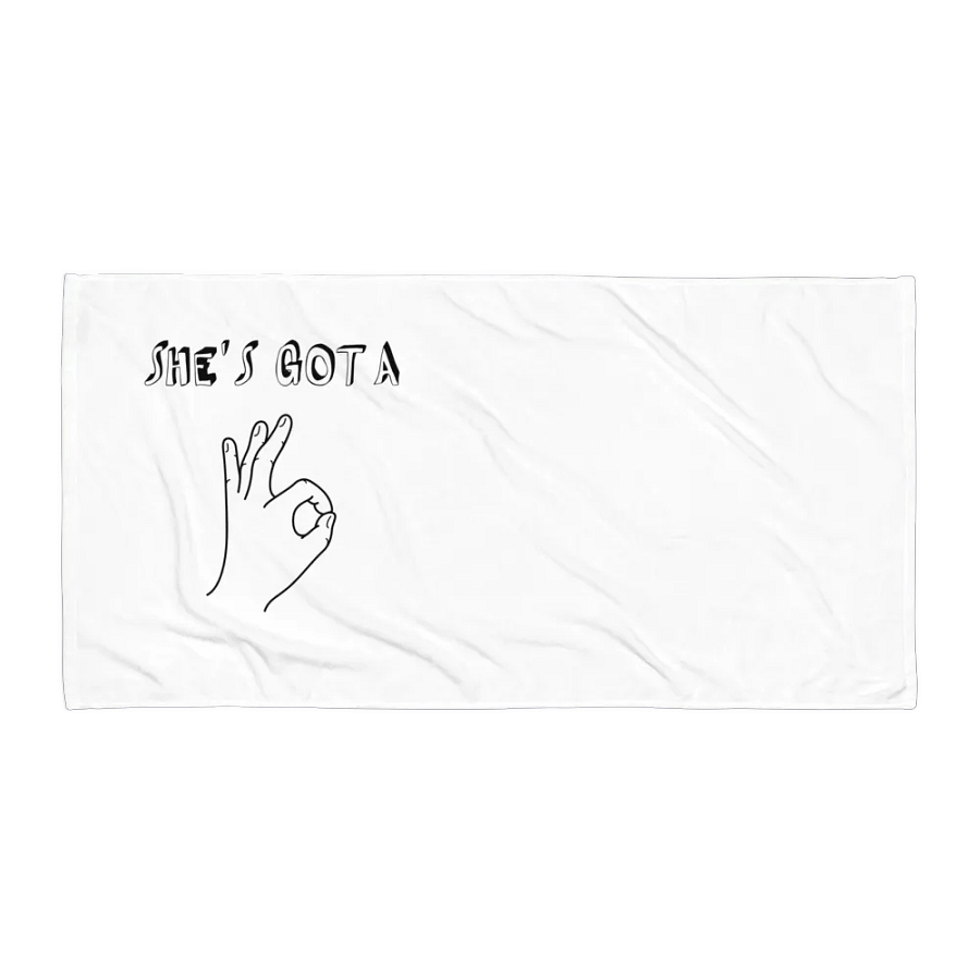 Tiny Hiney Ho Bath Towel product image (1)