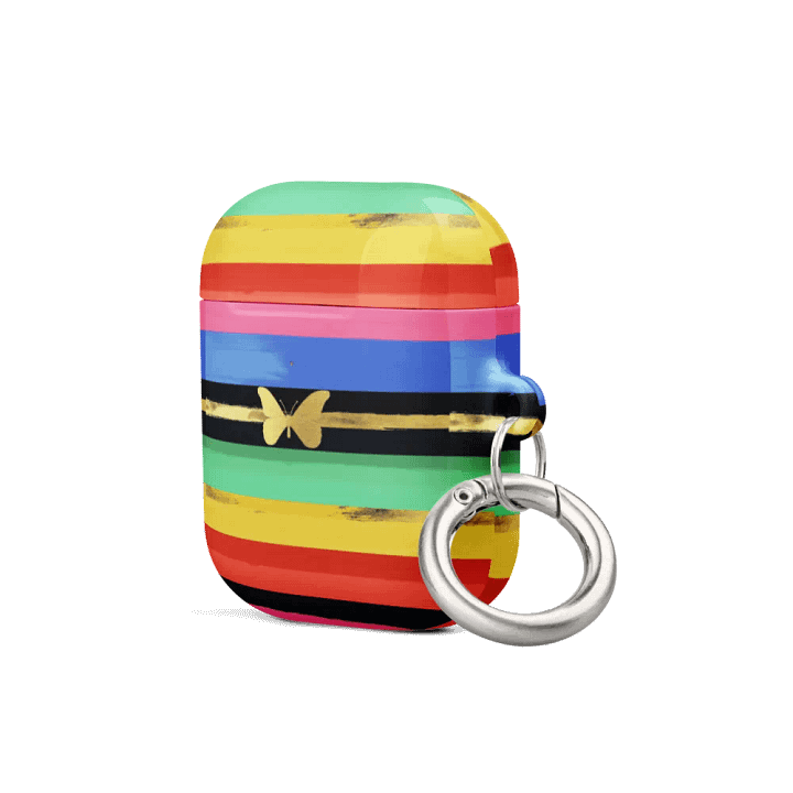 Gold Butterfly Shades of AirPods Case product image (2)