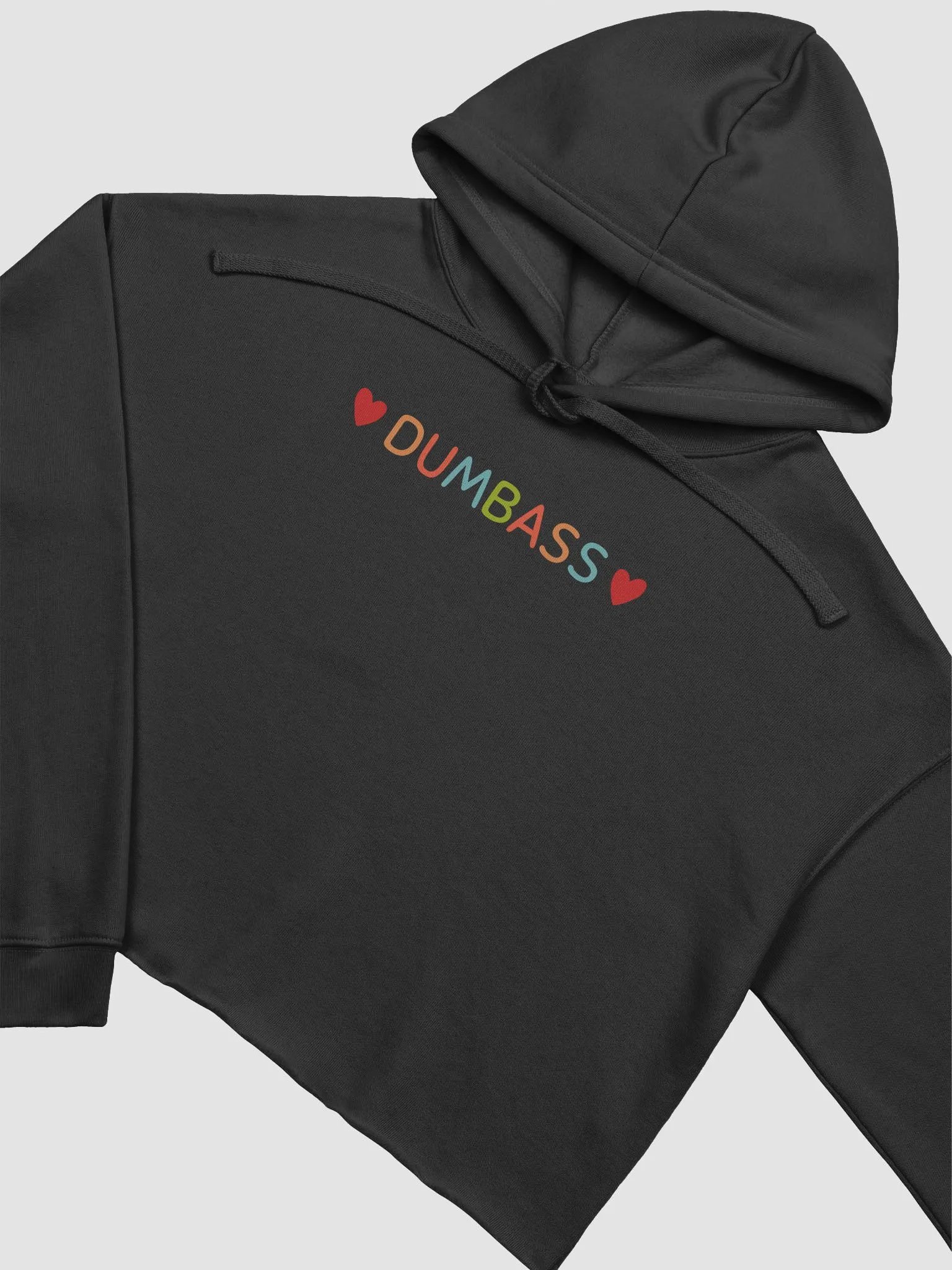 Dumb*ss Cropped Hoodie product image (2)