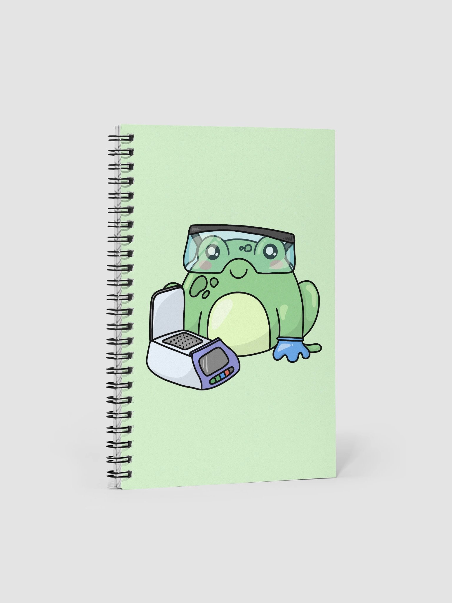 PCR Frog Spiral Notebook product image (1)