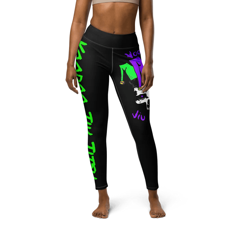 Jester Skull Yoga Leggings product image (1)