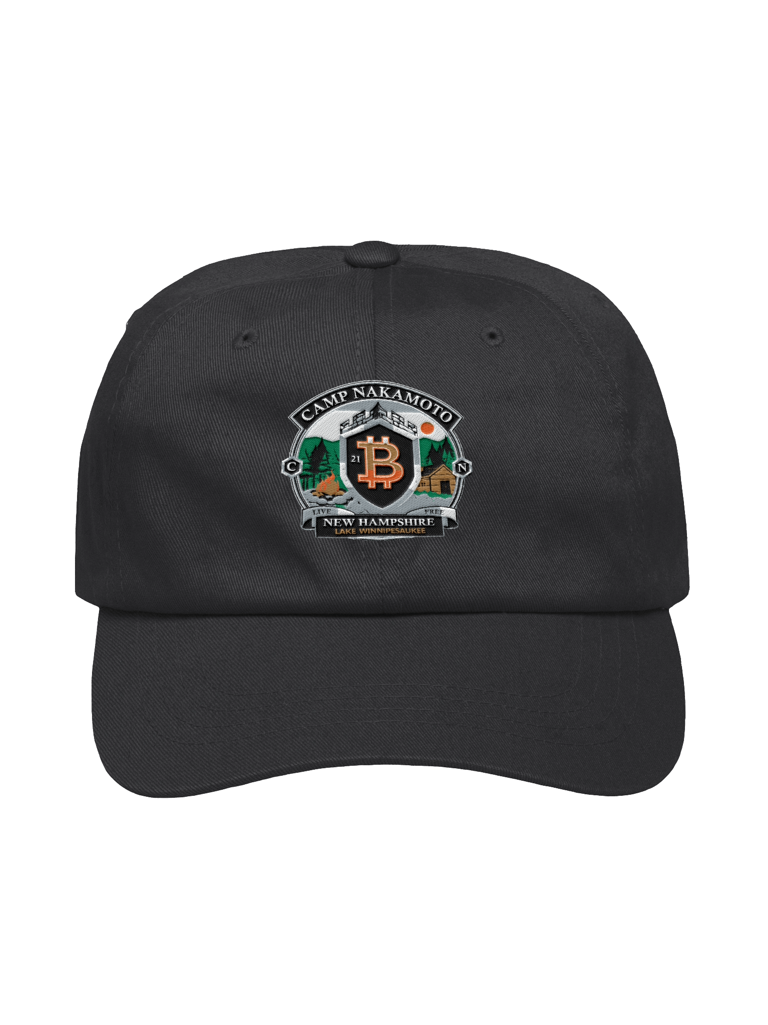 Camp Nakamoto Cap (Black) product image (1)
