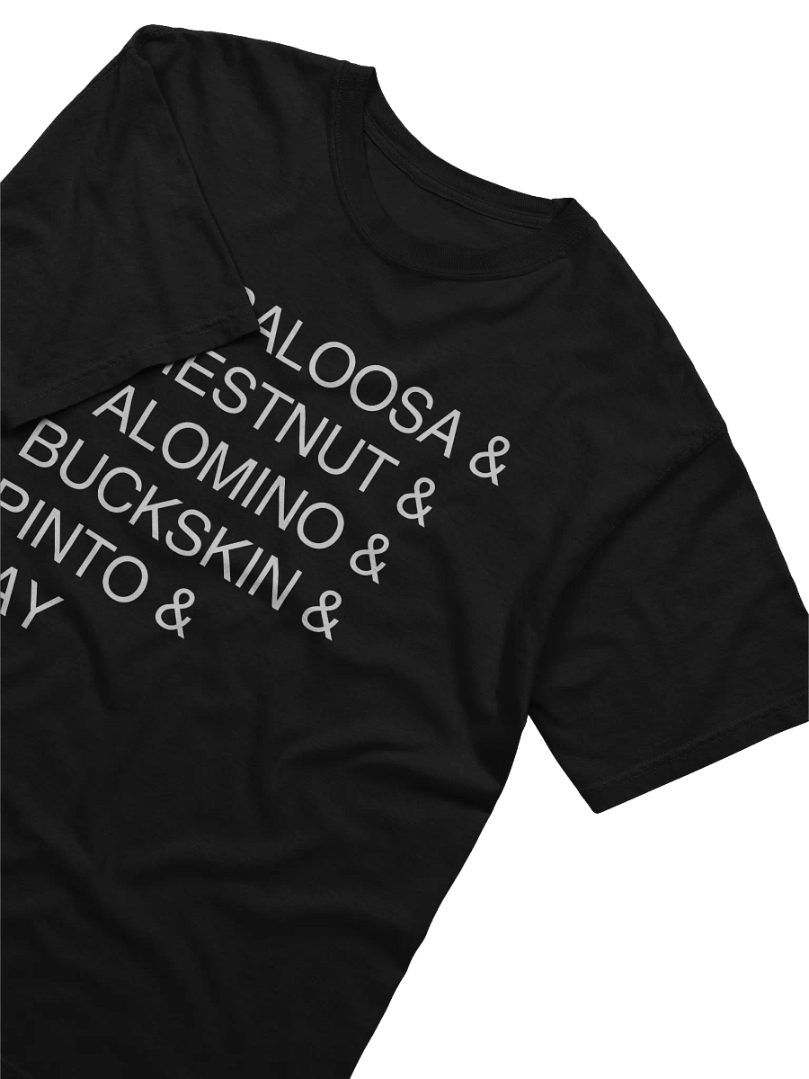 Horse Coat Colors Tee product image (4)