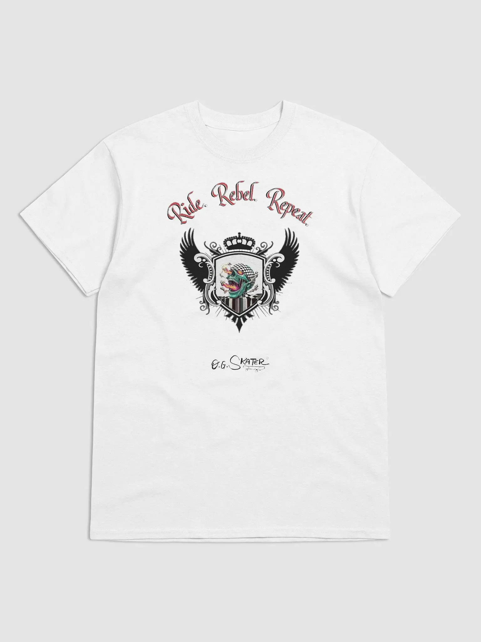 “Ride. Rebel. Repeat.” – Richardson Trucker Hat by O.G. Skater® product image (1)