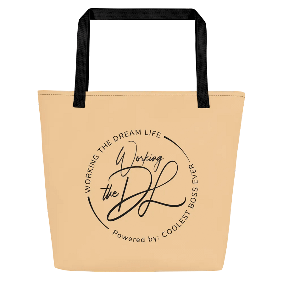 Cream Econscious Organic Cotton Tote Bag – Eco-Friendly Reusable Shopping & Everyday Carry Bag product image (8)