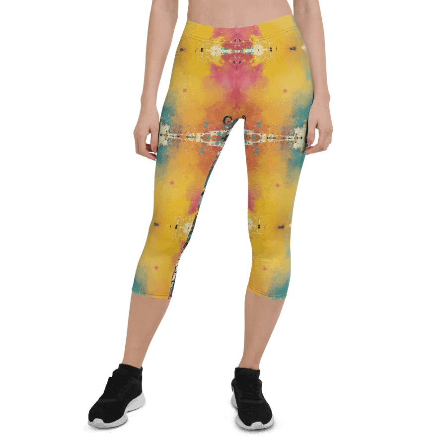 Chroma Flow - Capri Leggings product image (1)
