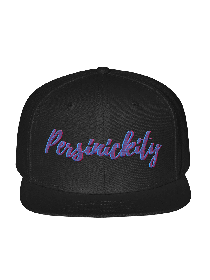 Chromatic Script Snapback Cap product image (4)
