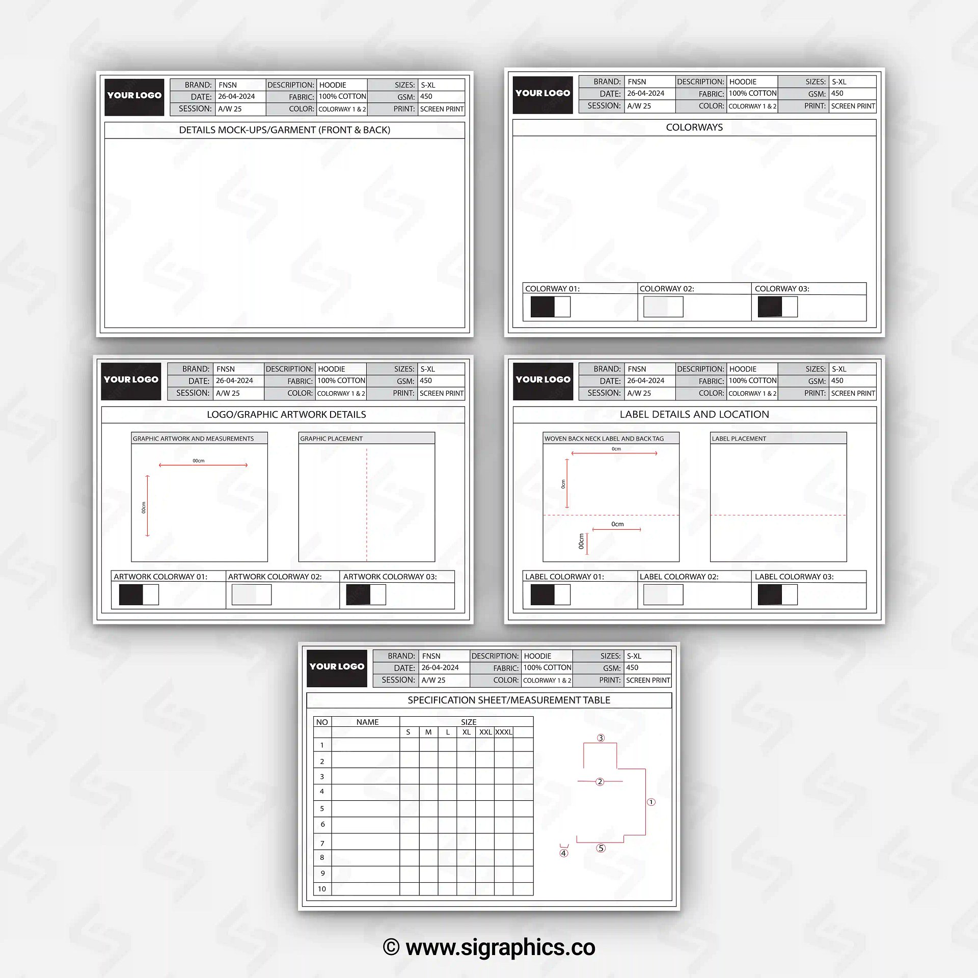 Fashion Tech Pack Template product image (3)