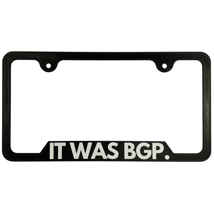 HLG License Plate Frames product image (3)