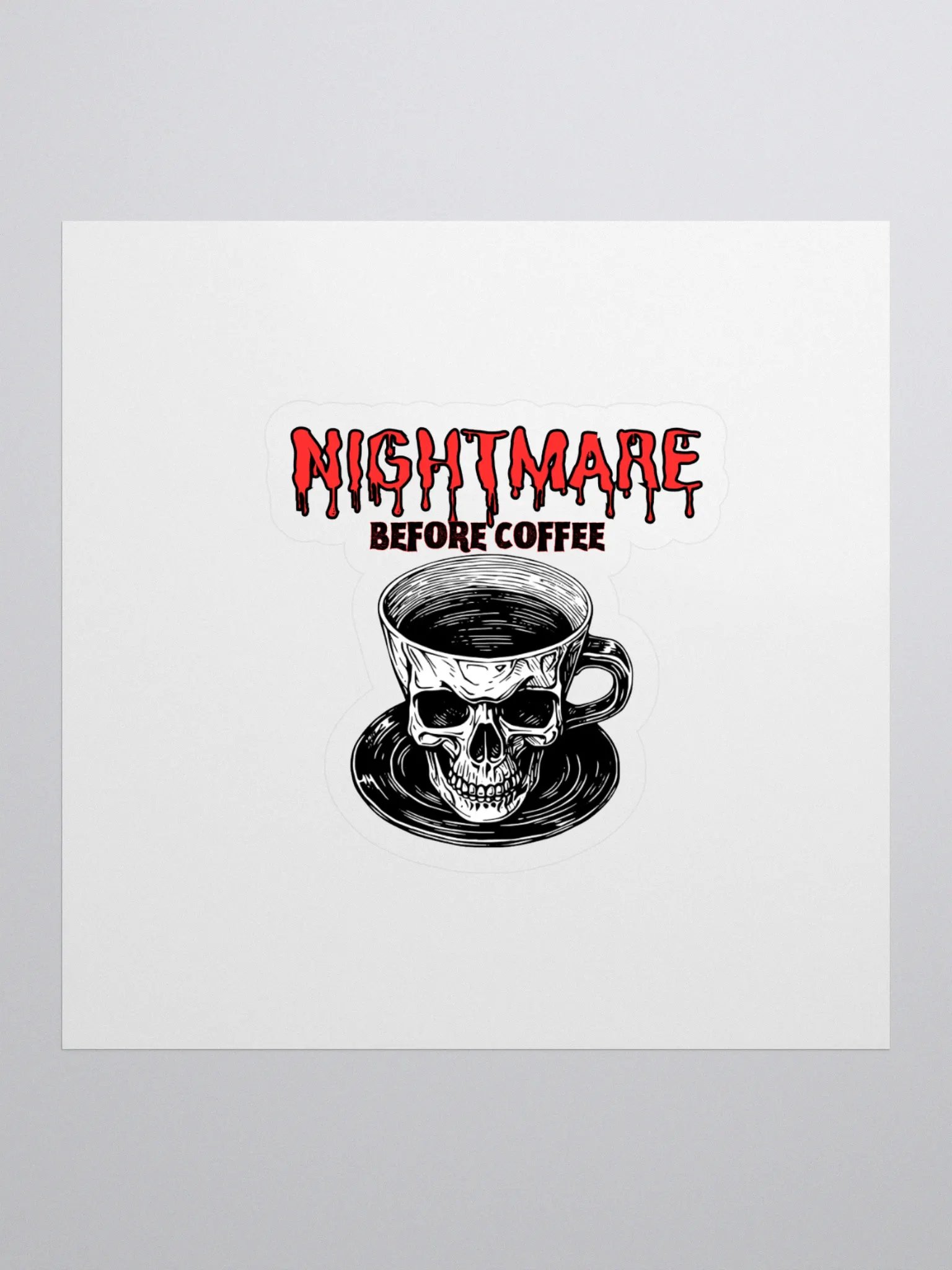 NIGHTMARE BEFORE COFEE product image (1)