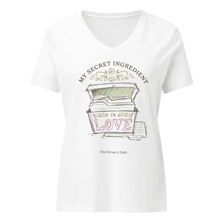 My Secret Ingredient (B+C Women's V-Neck) product image (13)