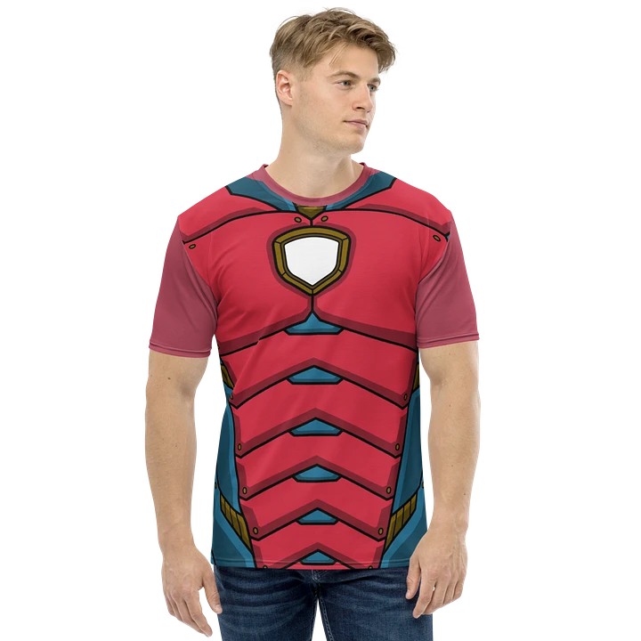 Enhanced Body Suit-Inspired Crew Neck T-Shirt - Embrace Futuristic Style product image (1)