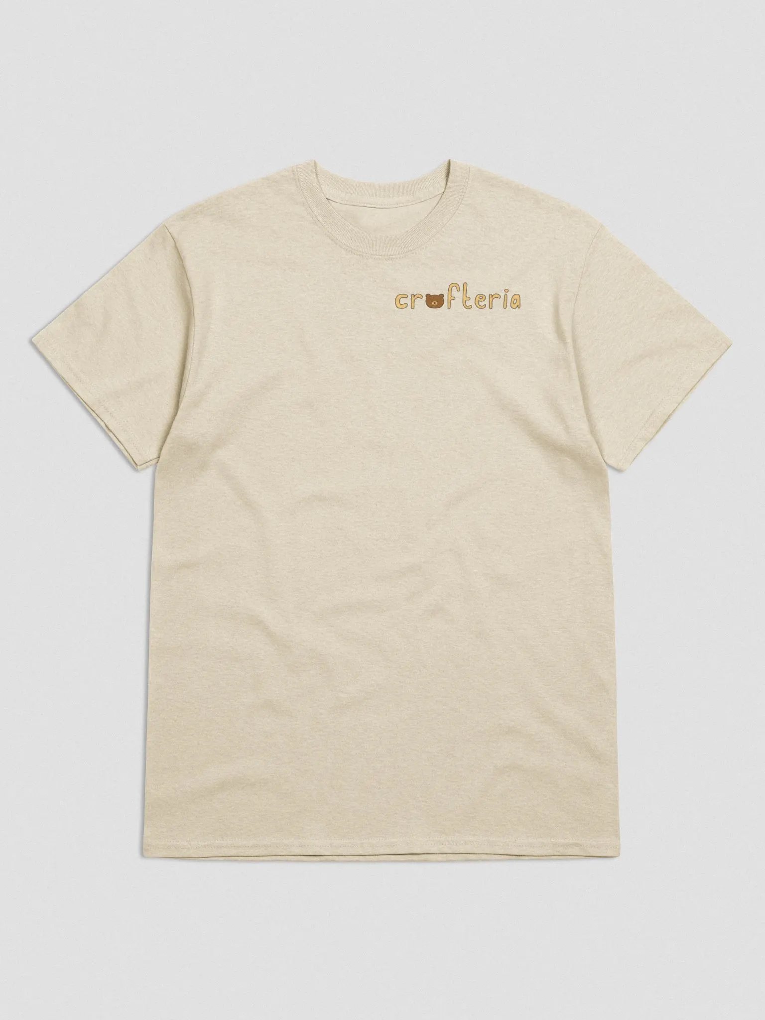Crofteria Bear Text - T-shirt product image (1)