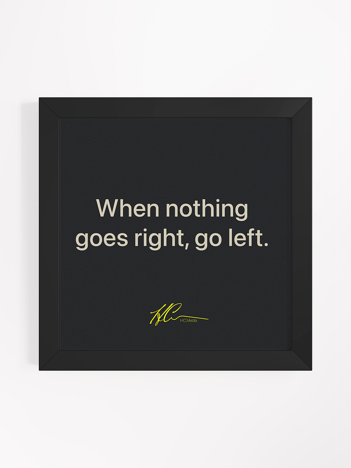 First Principles P15 - Framed Poster product image (1)