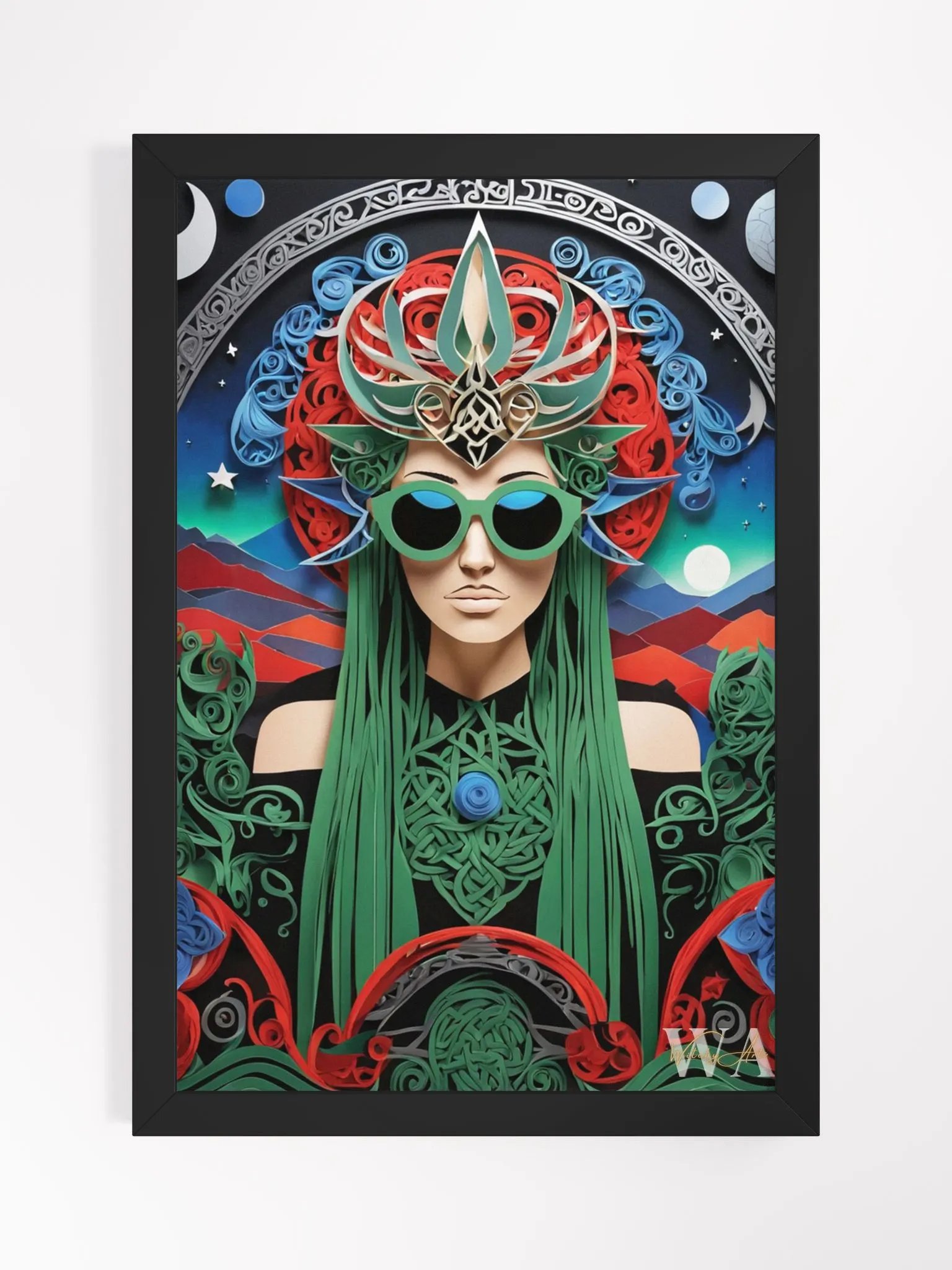 Winter Wiccan 12 - Framed Matte Poster product image (4)