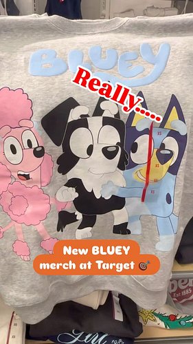 What Bluey merch would you buy from @target ??? So much great Bluey adult and kid merch now for the whole family to enjoy! Th...