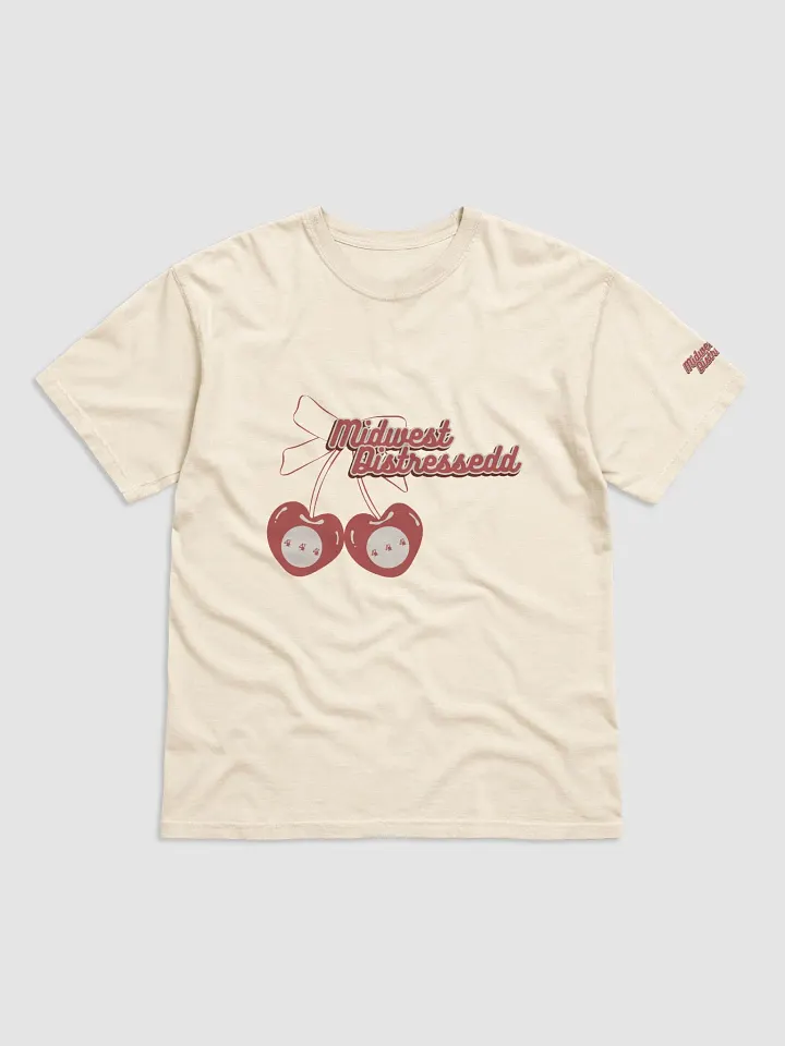 444 Cherries Embroidered Basic T-Shirt product image (2)