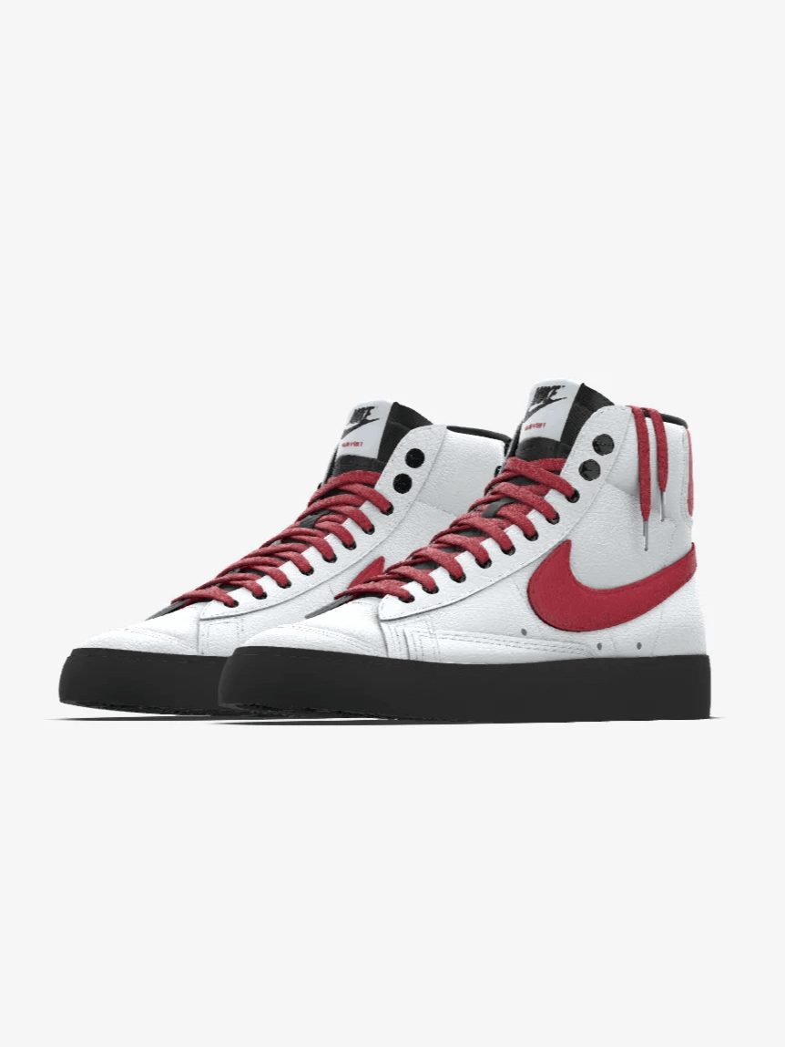 Copy of N1K3-C1TY Subvert Blazer High -White product image (1)