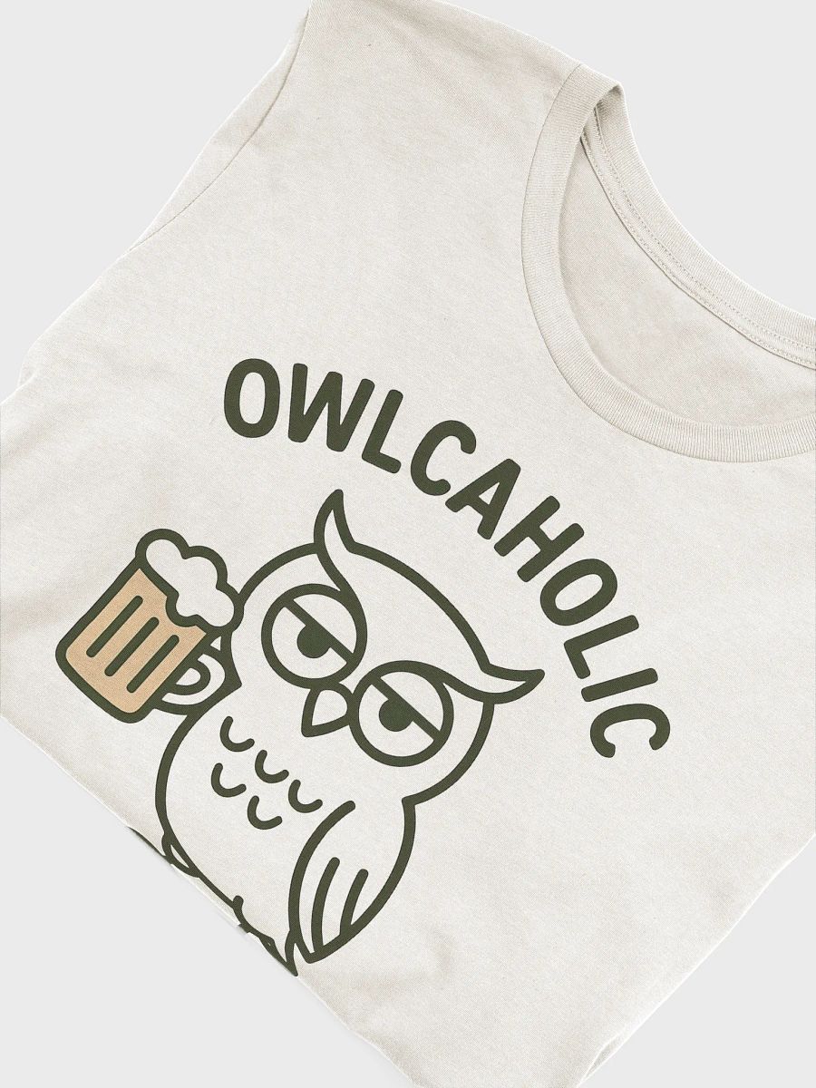 Whimsical Owlcaholic T-Shirt product image (55)